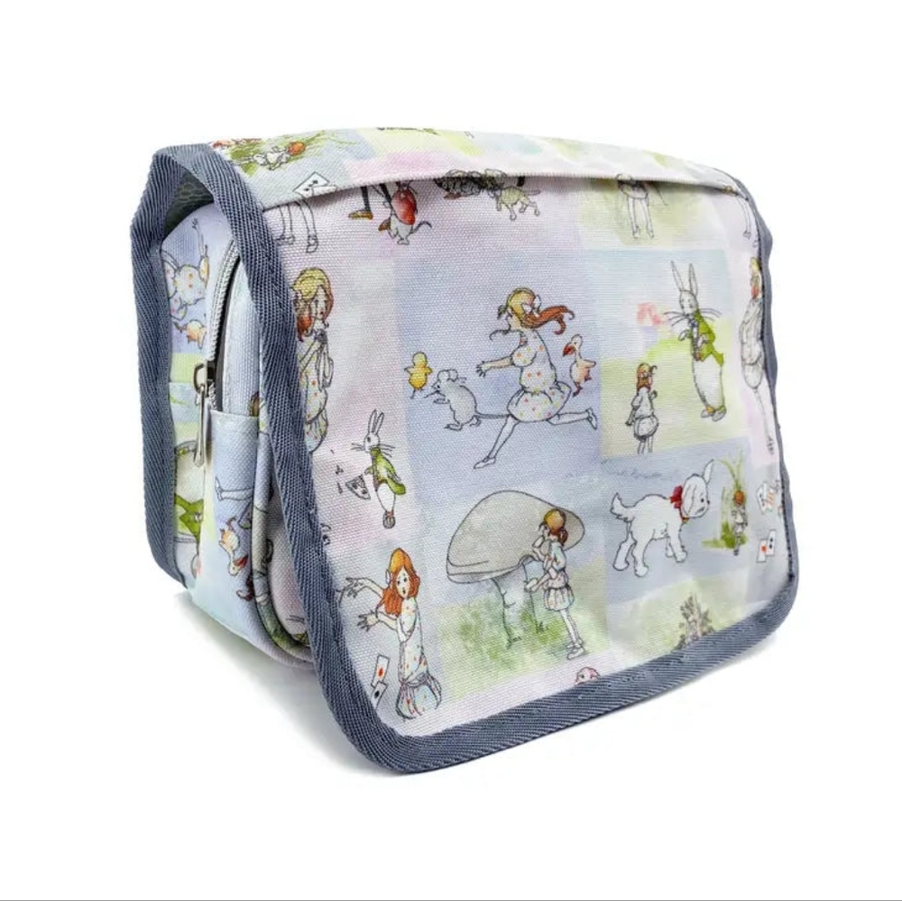 'Alice In Wonderland' Toiletry Organizer Bag